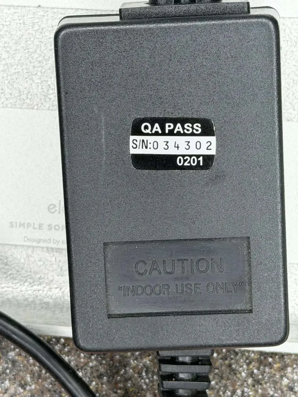 APX Technologies SA-051A5F-12 5V 1.5A Power Adapter DB9 9-Pin Serial Connector